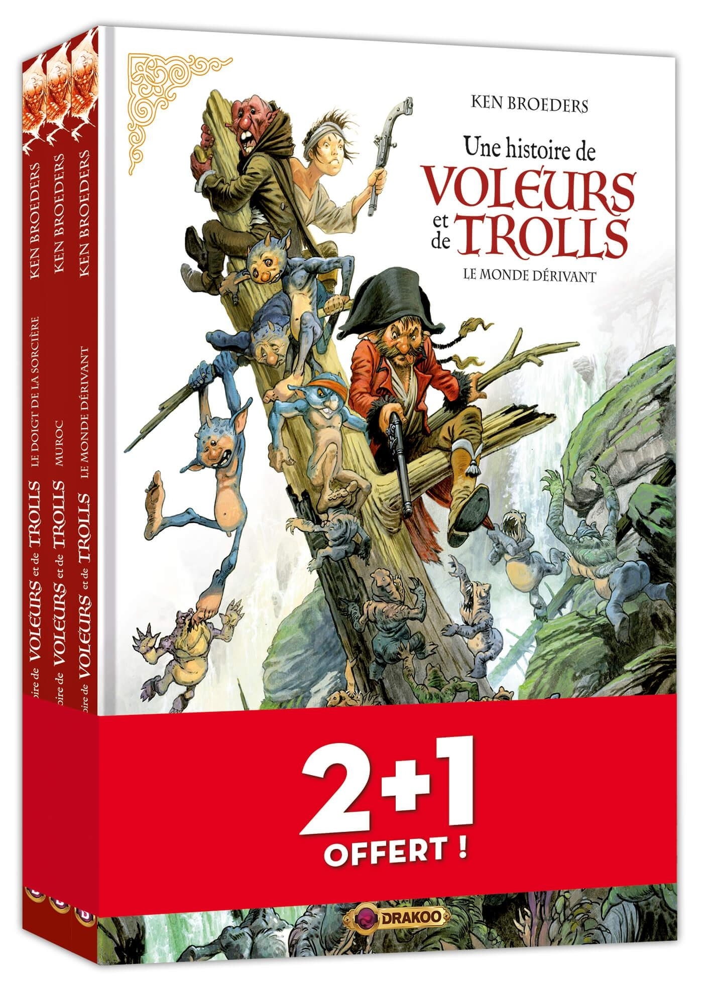 Une histoire de voleurs et de trolls - pack promo vol. 01 à vol. 03