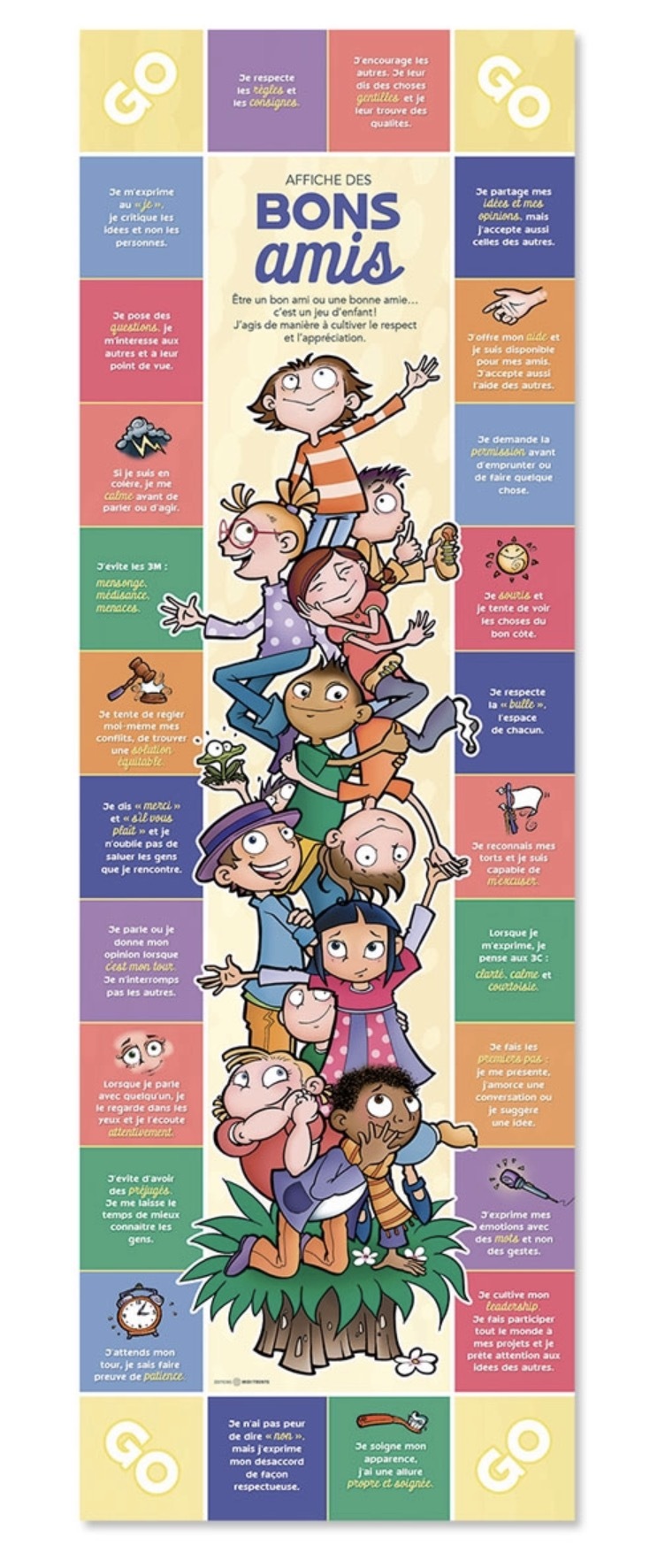 AFFICHE DES BONS AMIS