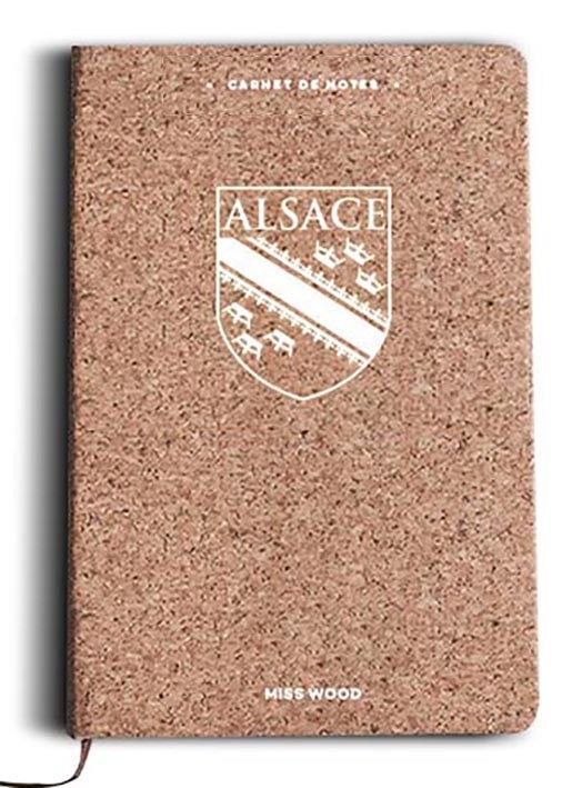 ALSACE CARNET DE NOTES EN LIEGE