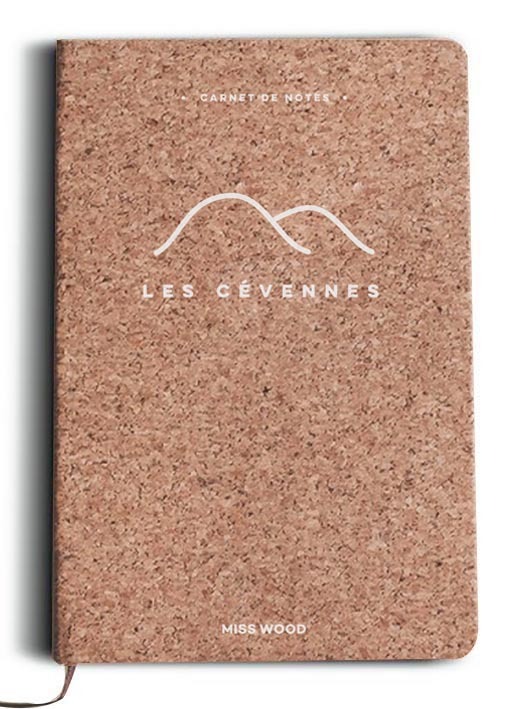 CEVENNES CARNET DE NOTES EN LIEGE