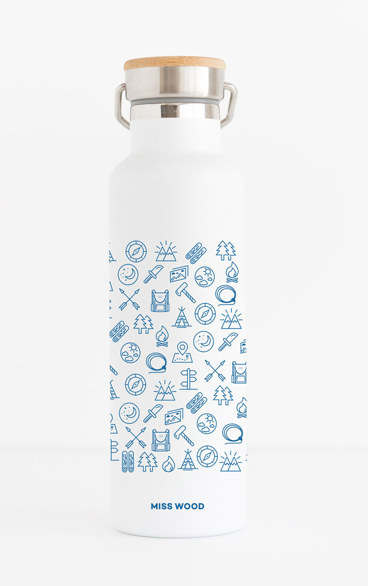 PATTERN WOODY BOUTEILLE ISOTHERME