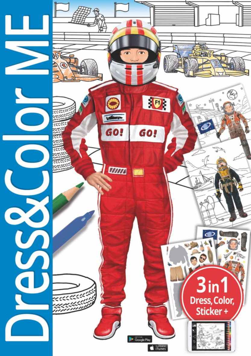 PILOTES ET AVENTURIERS DRESS & COLOR ME