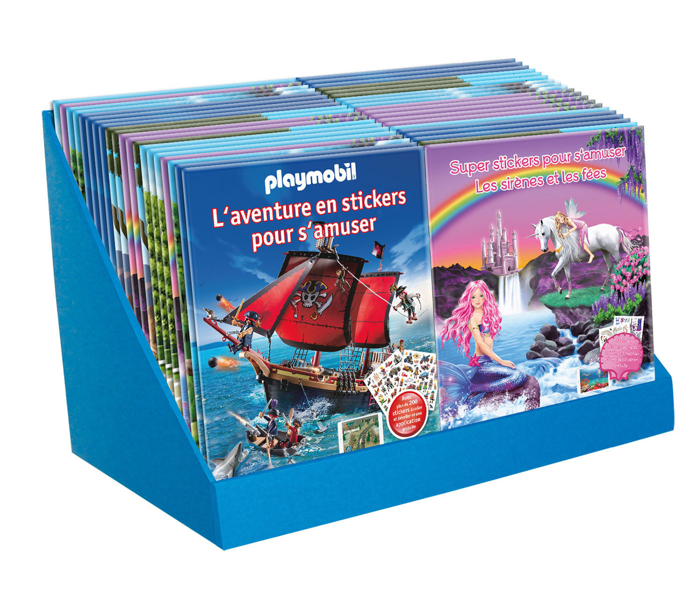 DISPLAY PLEIN PANORAMA STICKER 20EX 4 EX / 5 TITRES