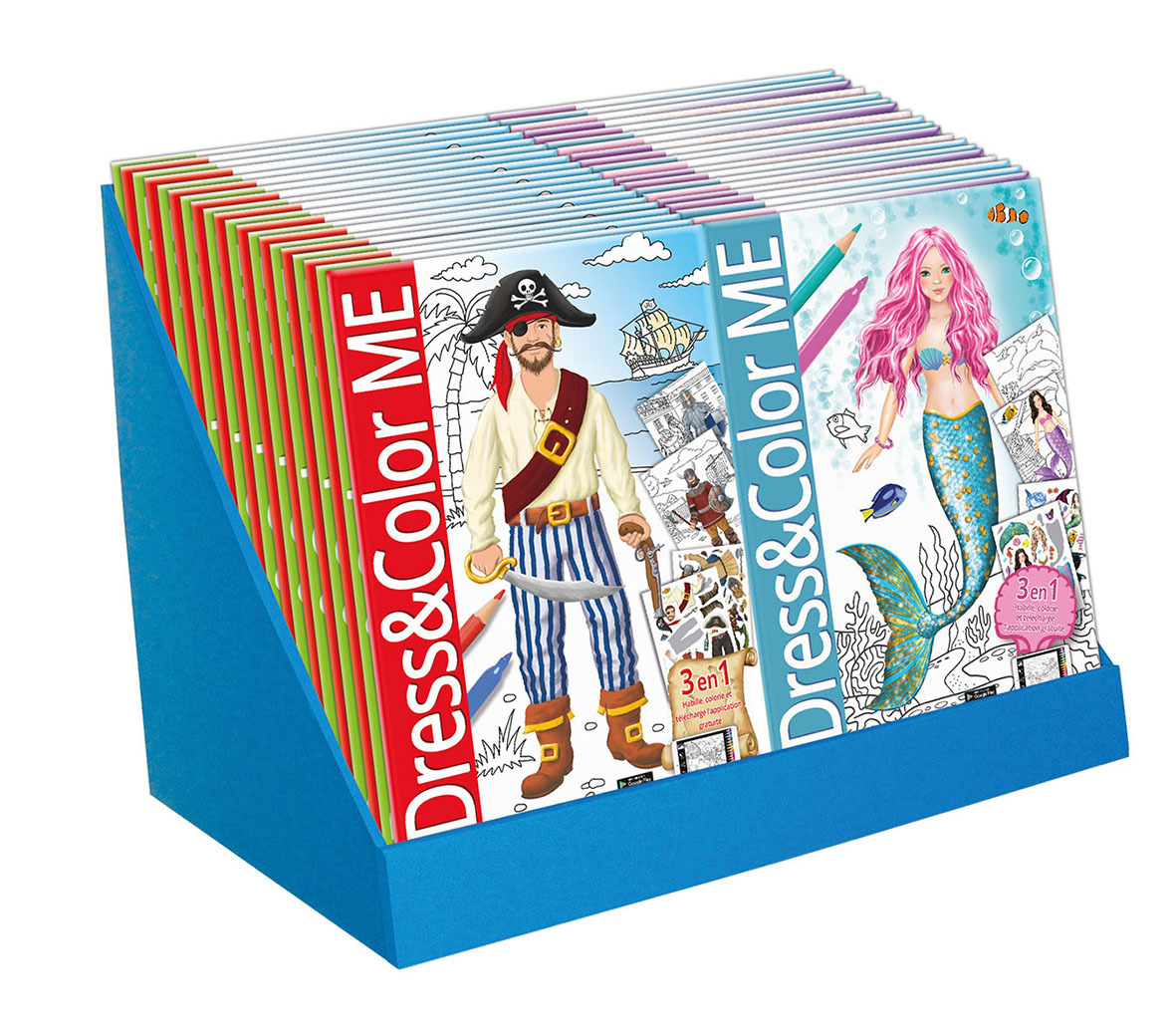 DISPLAY PLEIN DRESS & COLOR ME 24 EXEMPLAIRES