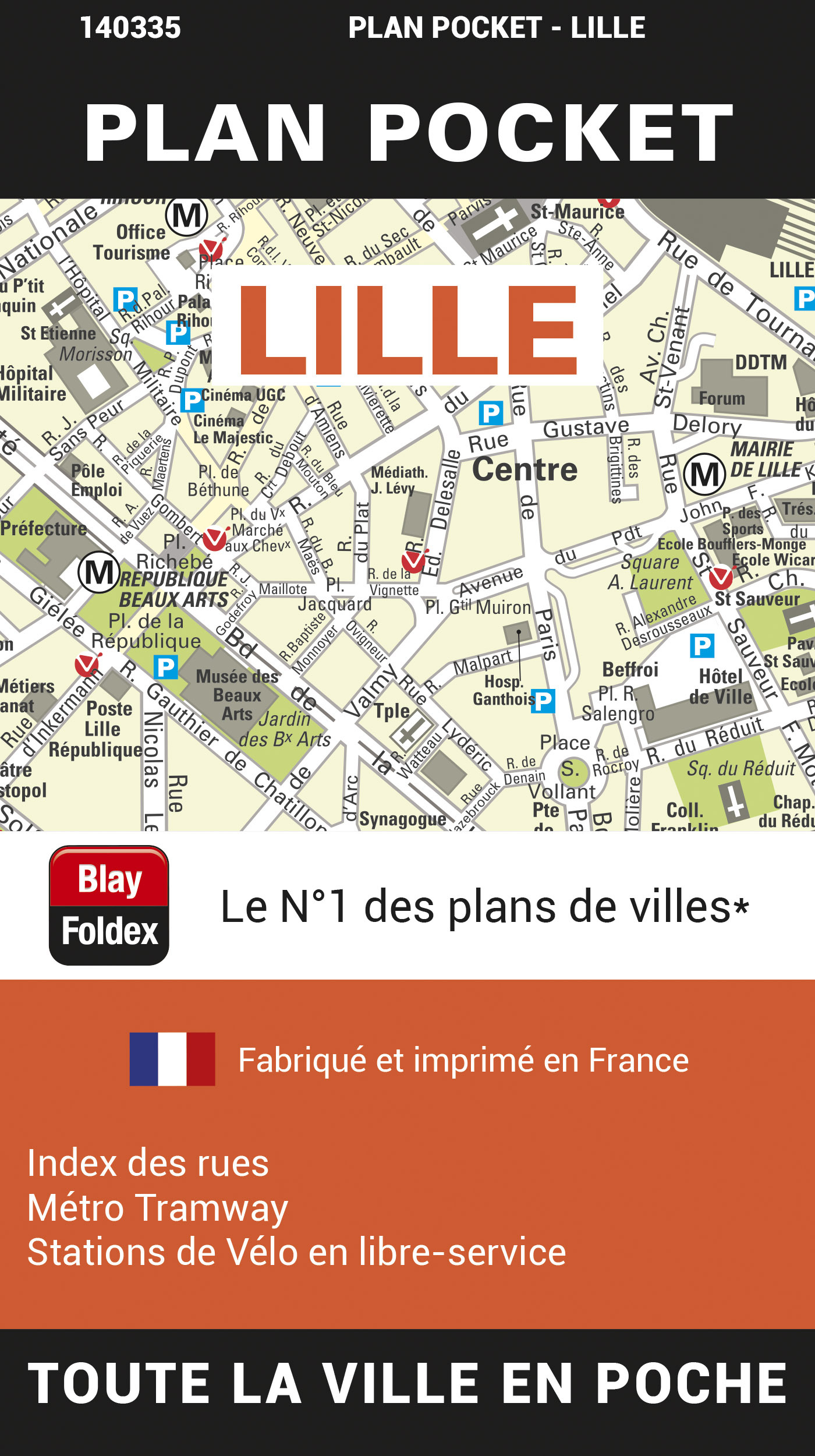 LILLE PLAN POCKET