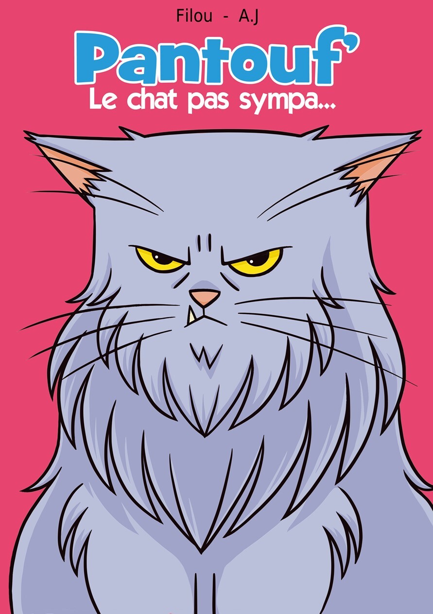 PANTOUF  LE CHAT PAS SYMPA
