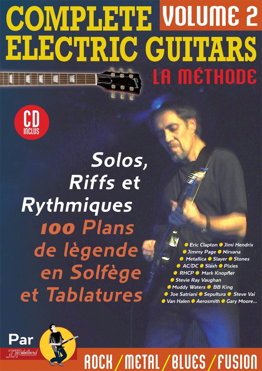 COMPLETE ELECTRIC GUITARS VOL 2 LIVRE + CD