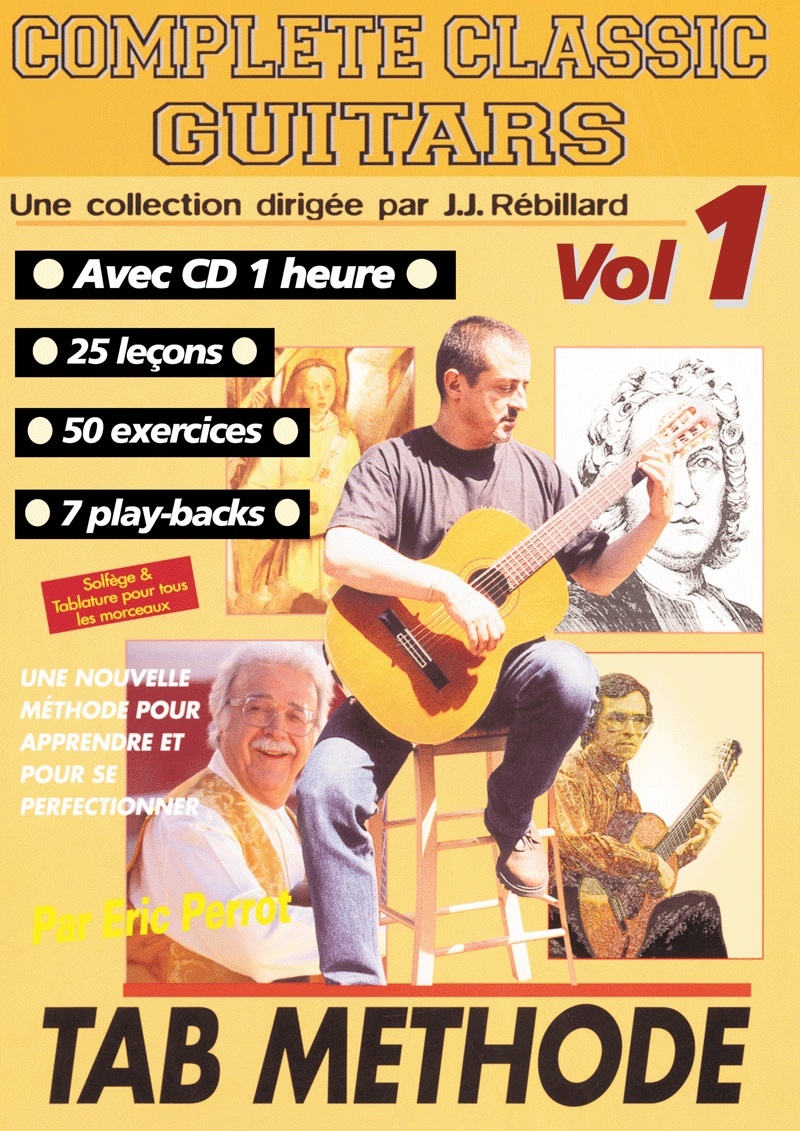 COMPLETE CLASSIC GUITARS VOL 1 LIVRE + CD