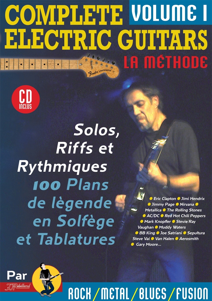 COMPLETE ELECTRIC GUITARS VOL 1 LIVRE + CD