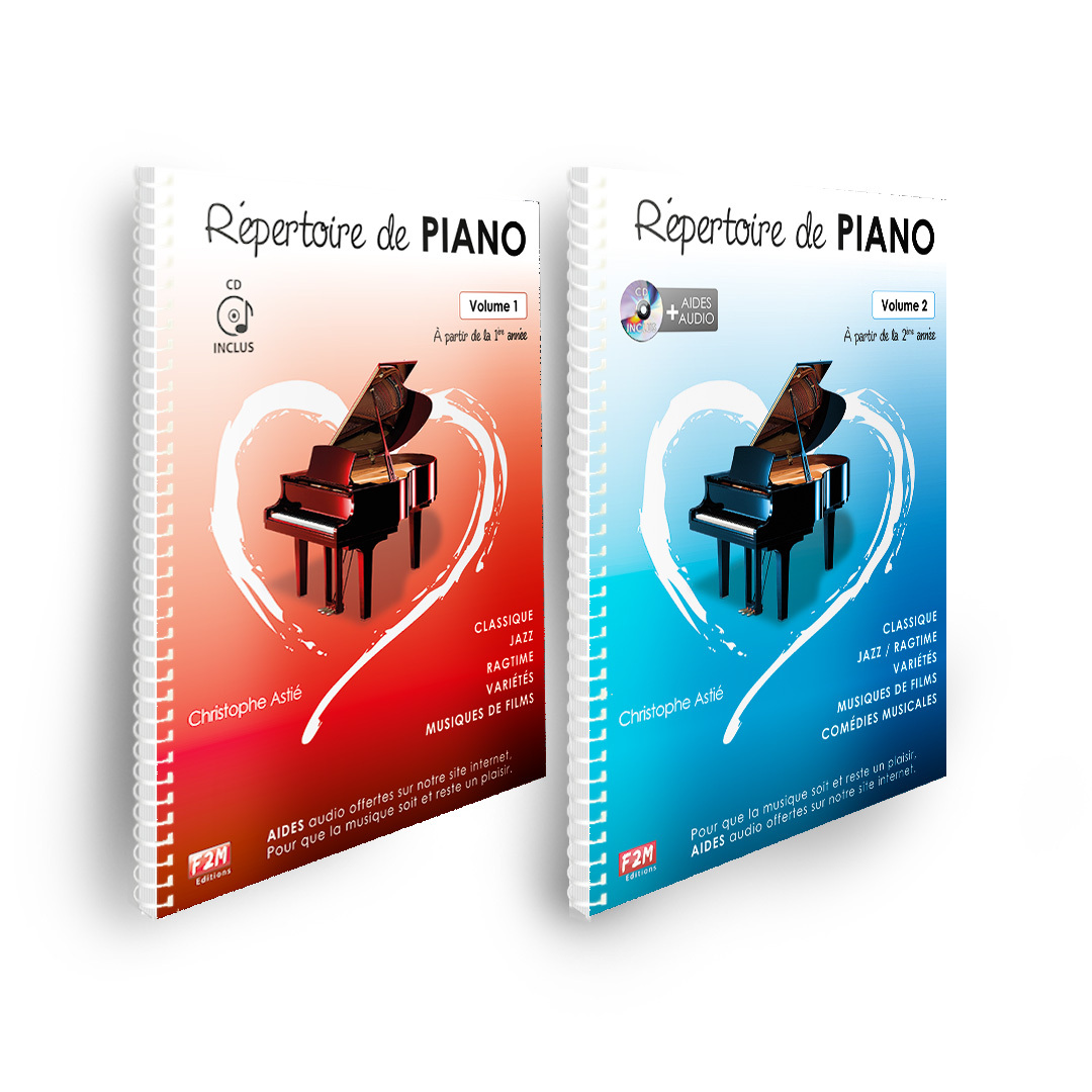 OFFRE DUO - REPERTOIRE DE PIANO - VOL 1 + VOL 2