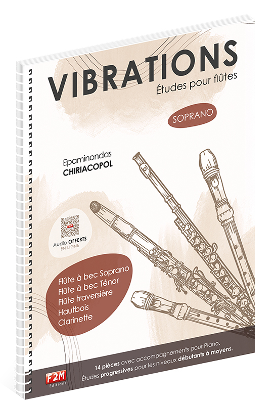 VIBRATIONS - ÉTUDES POUR FLÛTES