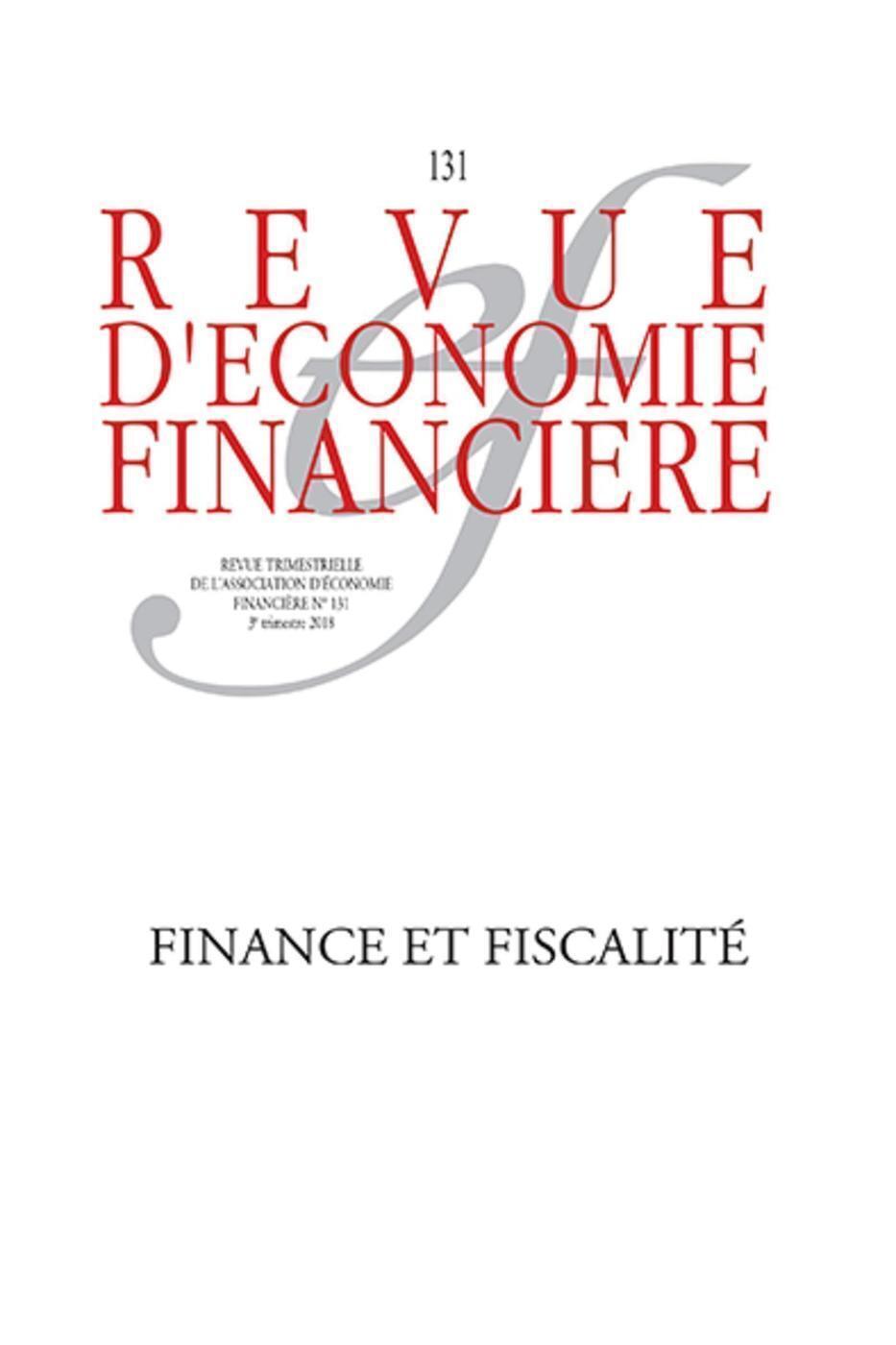 Finance et fiscalité