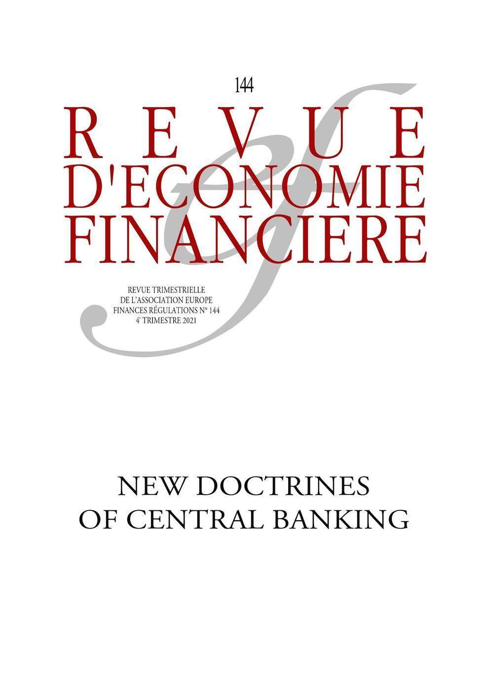 New doctrines in central banking