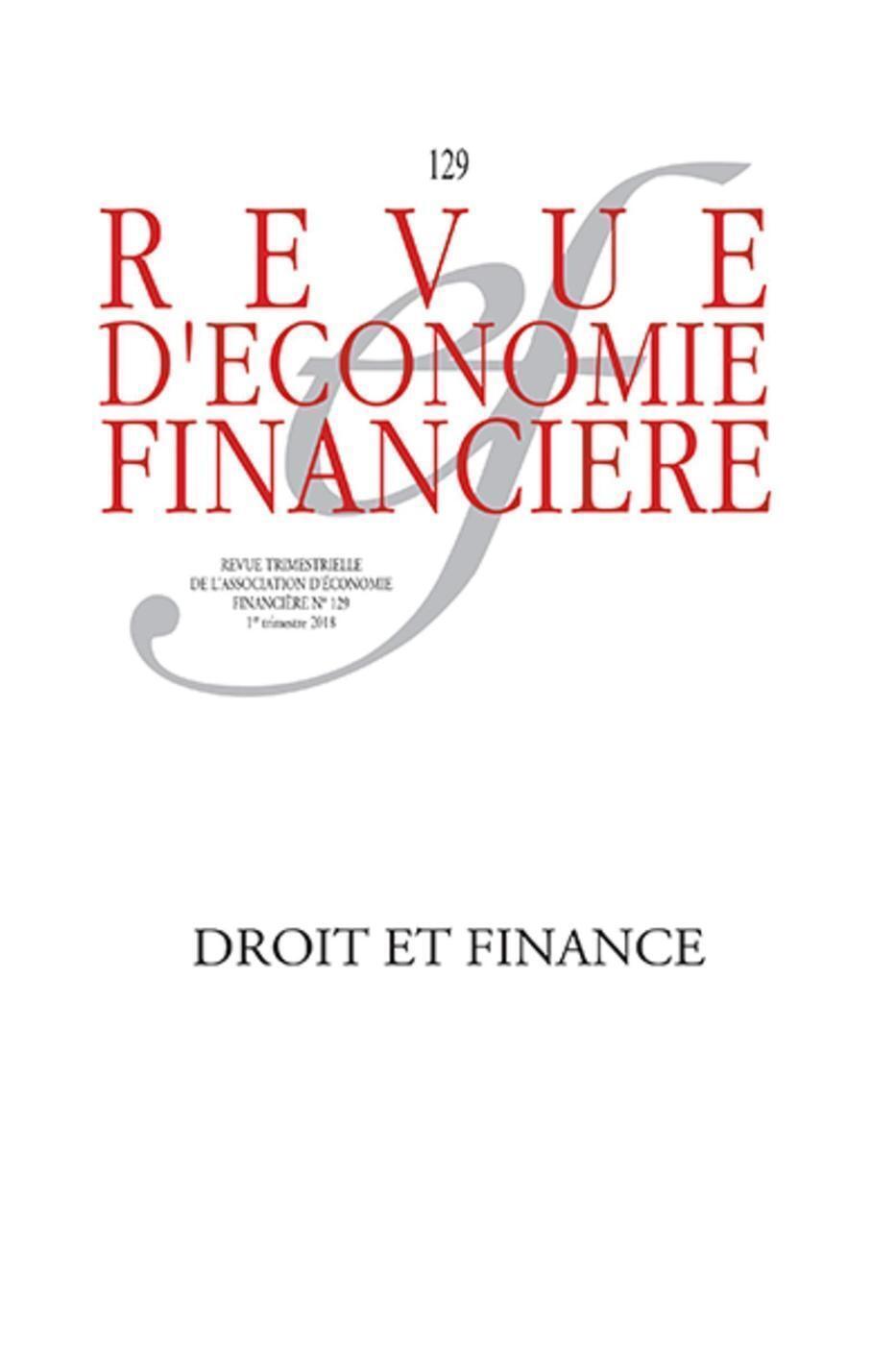 Droit et finance