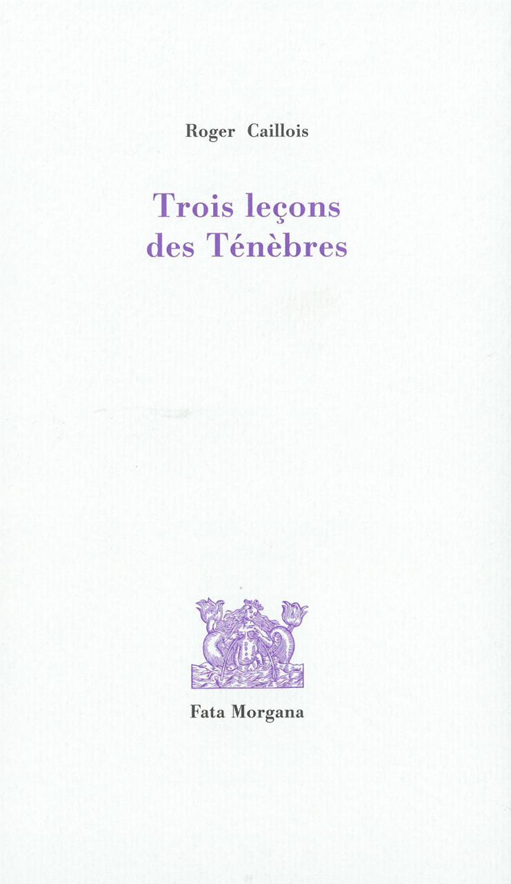 Trois leçons des Ténèbres