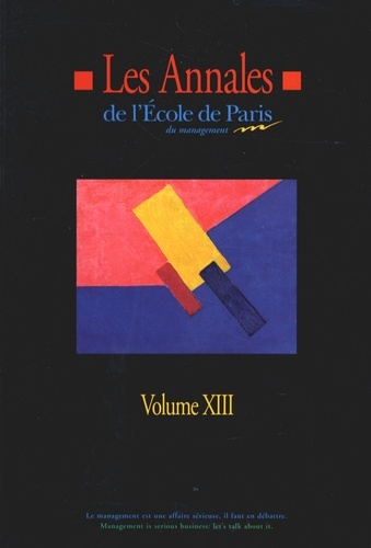 ANNALES DE L'ECOLE DE PARIS VOL.VIII