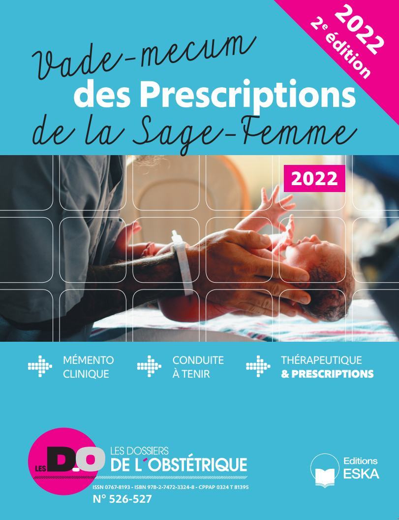 Vadé-Mécum des Prescriptions de la Sage-Femme-2022-2ème édition