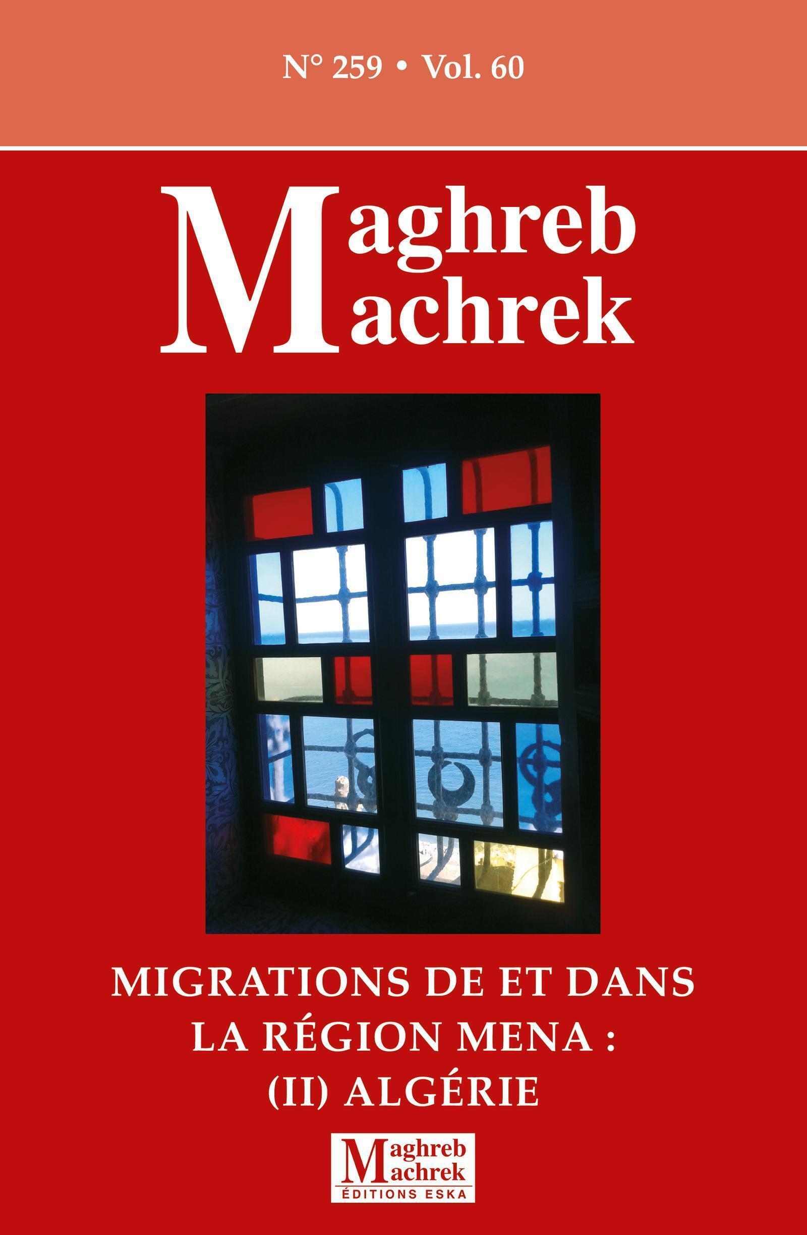 Maghreb Machrek n°259 Volume 60