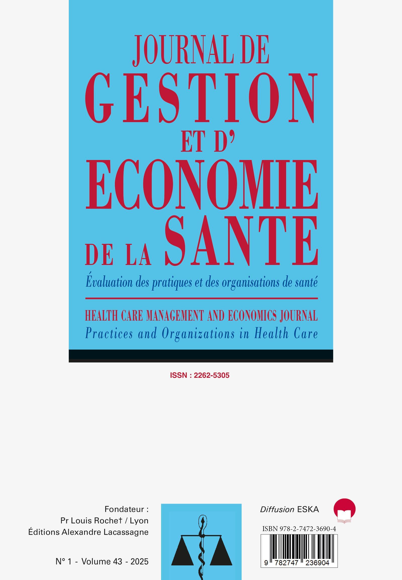 évaluation des pratiques et des organisations de santé