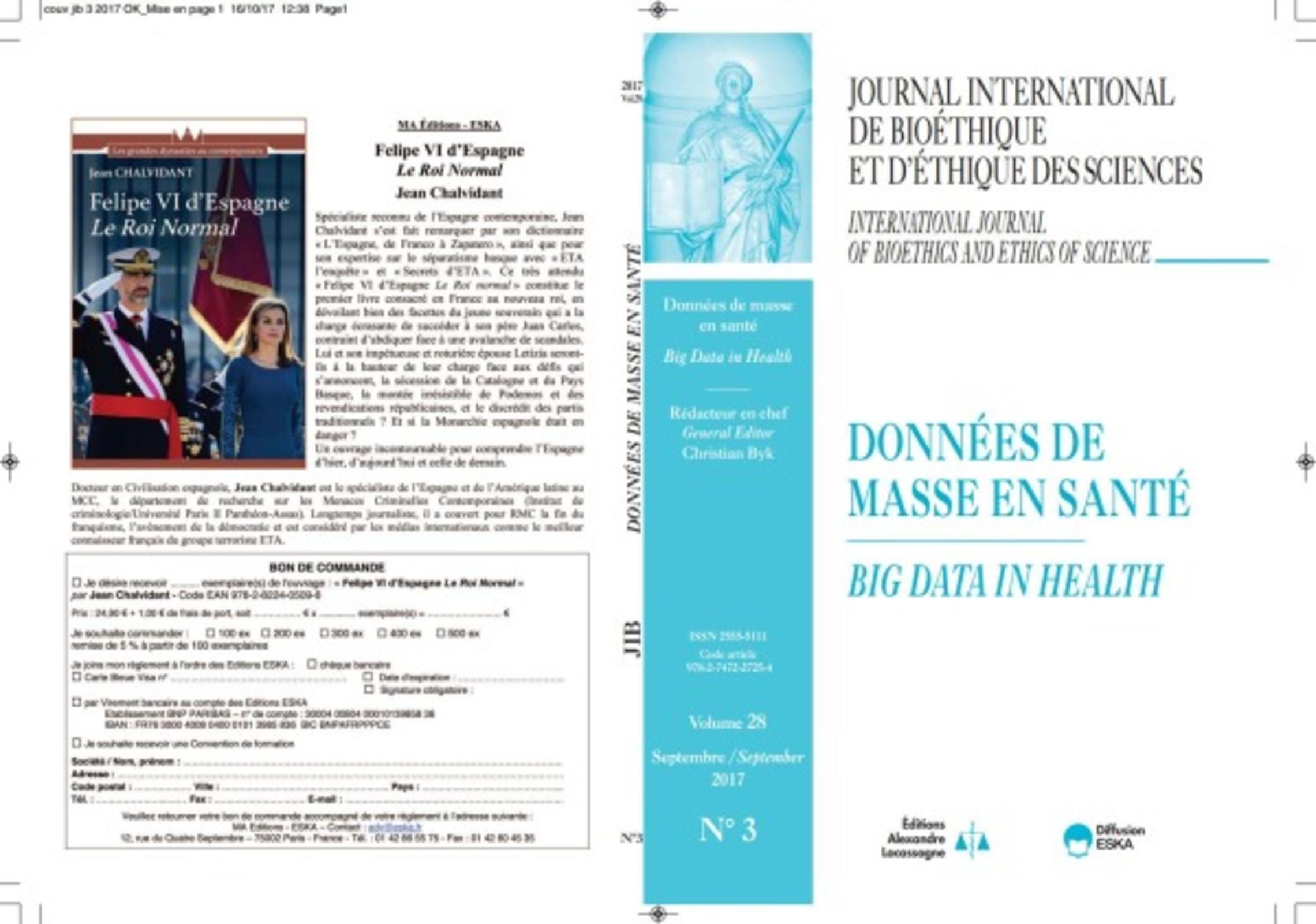 REVUE JIB VOL 28 N3 2017