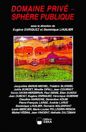 DOMAINE PRIVE SPHERE PUBLIQUE