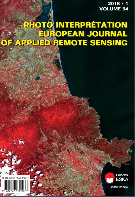 PHOTO INTERPRETATION 2018 VOL 54 N°1