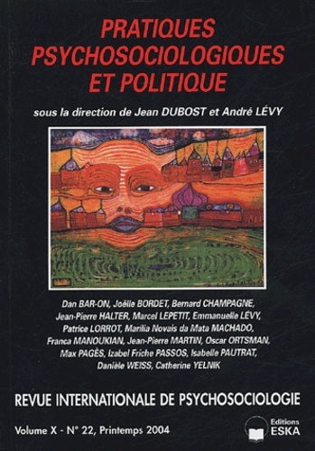 PRATIQUES PSY. ET POLITIQUE-RIP 22/VOL.X