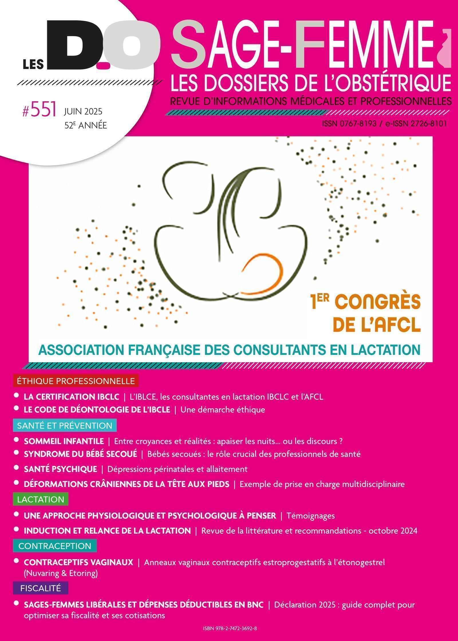 Les dossiers de l'obstétrique - sage-femme