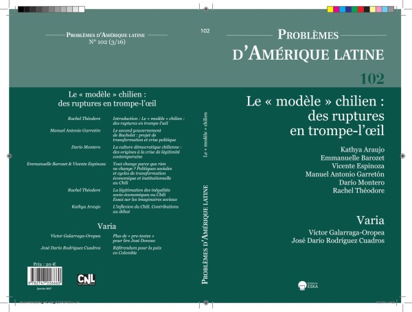 PROBLEMES D'AMERIQUE LATINE 102 (3-2016)
