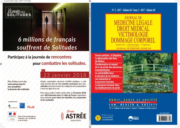 LA DESEXUATION DES LIENS DE FILIATION-REVUE DROIT SANTE ET SOCIETE N°3 VOL 60-17