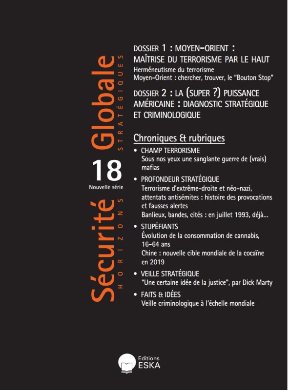 MOYEN-ORIENT:MAITRISE DU TERRORISME PAR LE HAUT-SG 18-0619