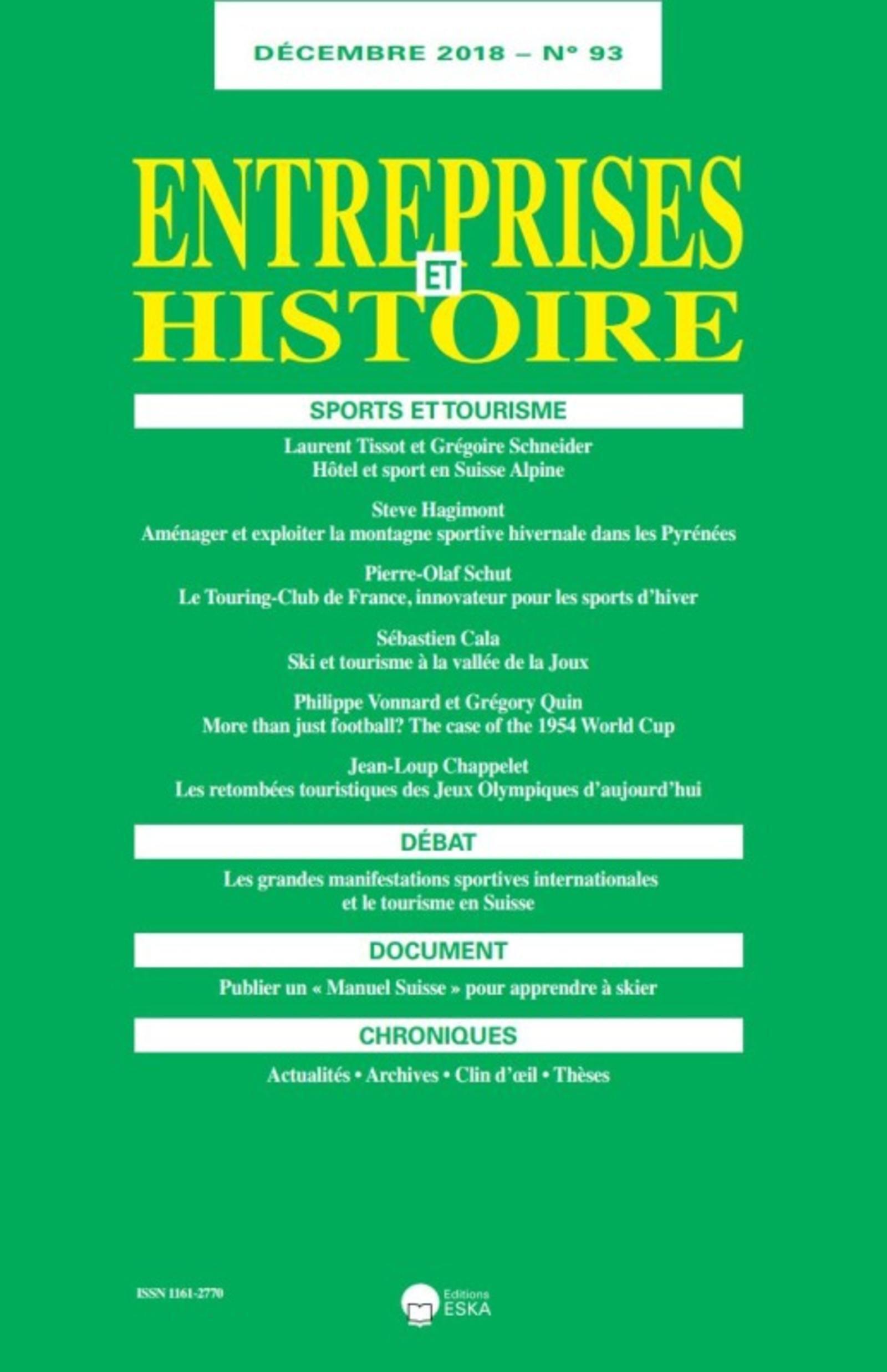 SPORTS ET TOURISME-EH 93-DECEMBRE 2018