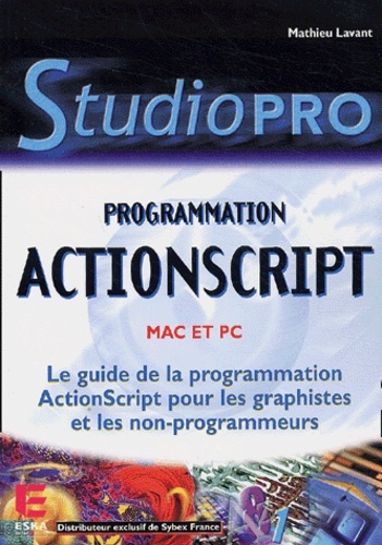 PROGRAMMATION ACTIONSCRIPT STUDIO PRO