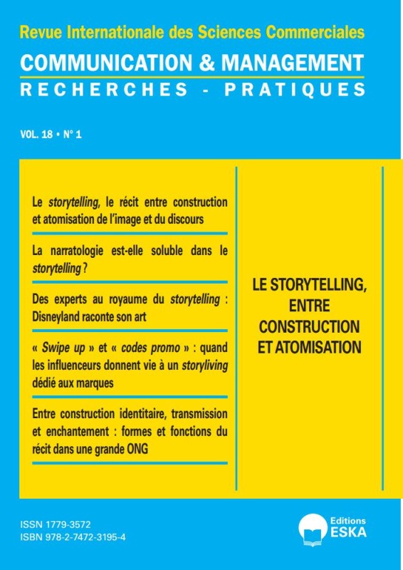 LE STORYTELLING, ENTRE CONSTRUCTION ET ATOMISATION-CM 1-2021