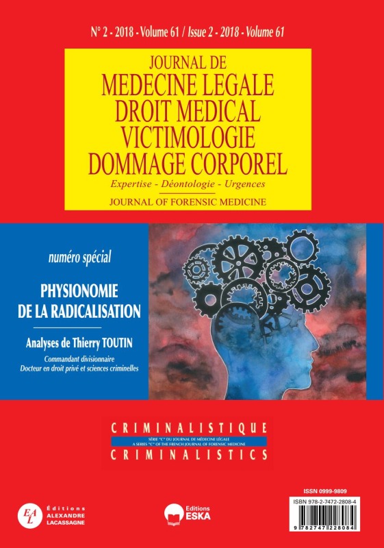 PHYSIONOMIE DE LA RADICALISATION-N°SP-SERIE C DE LA REVUE JML 2 VOL 61 2018