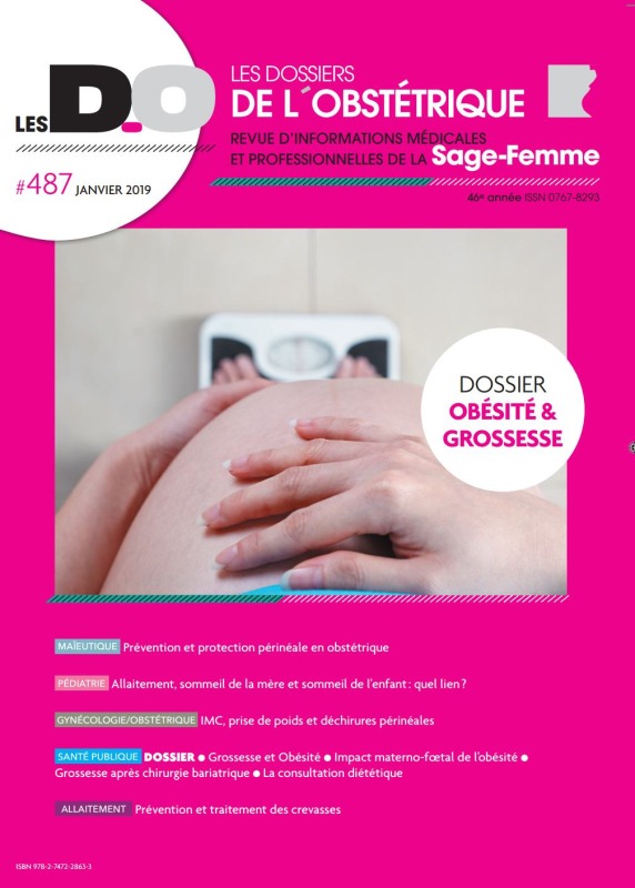 OBESITE ET GROSSESSE-DOSSIERS DE L'OBSTETRIQUE 487-JANVIER 2019