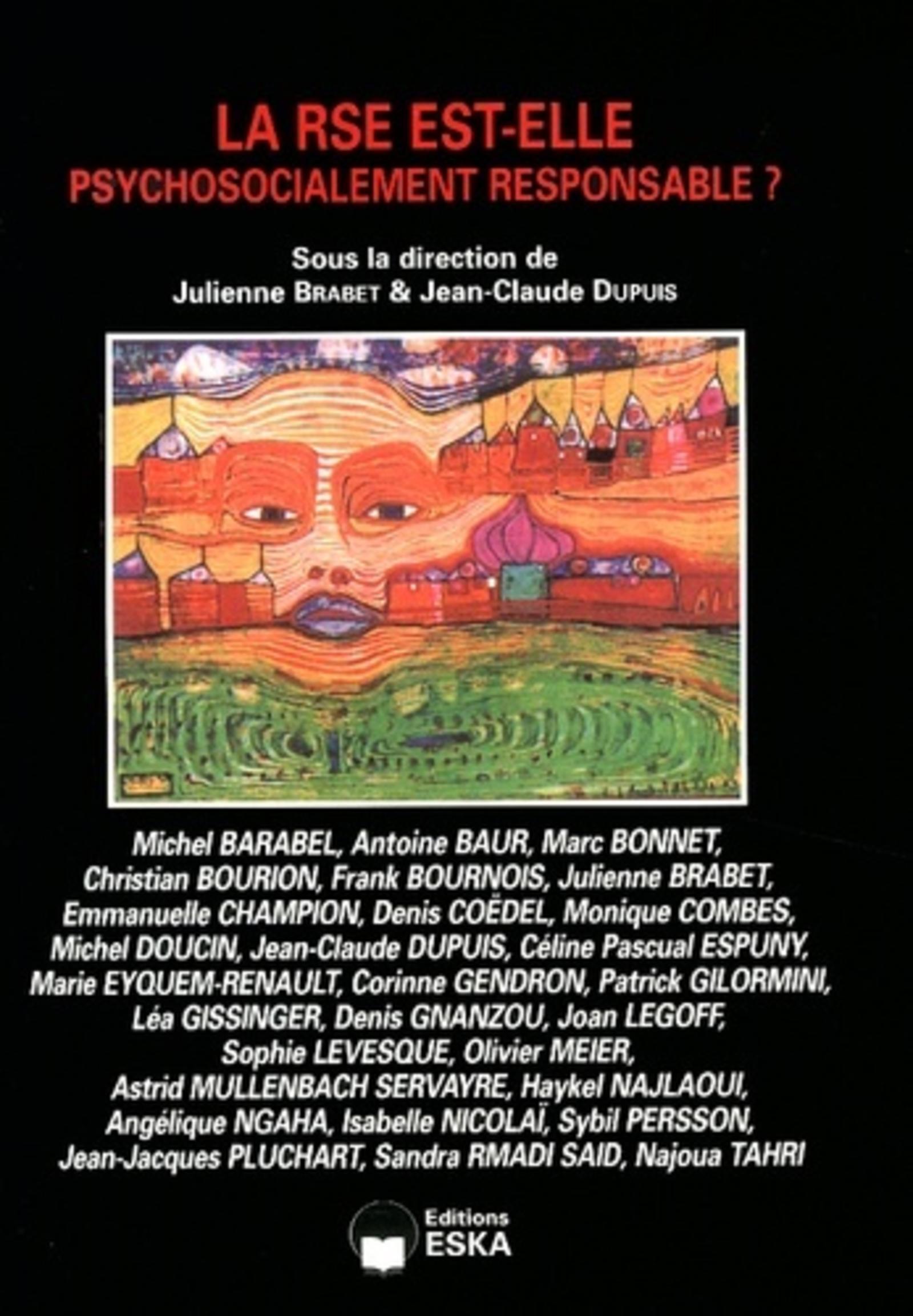 LA RSE EST ELLE PSYCHOSOCIALEMENT RESPONSABLE ?