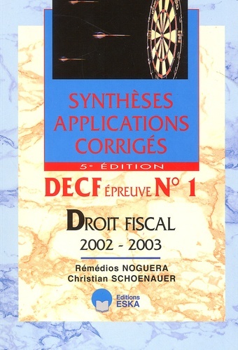 DROIT FISCAL 2002-2003 5ED.