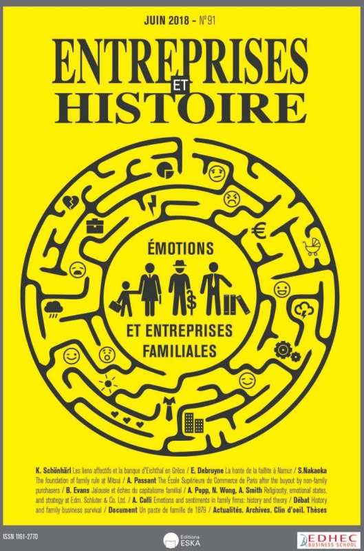 EMOTIONS ET ENTREPRISES FAMILIALES -EH 91-JUIN 2018