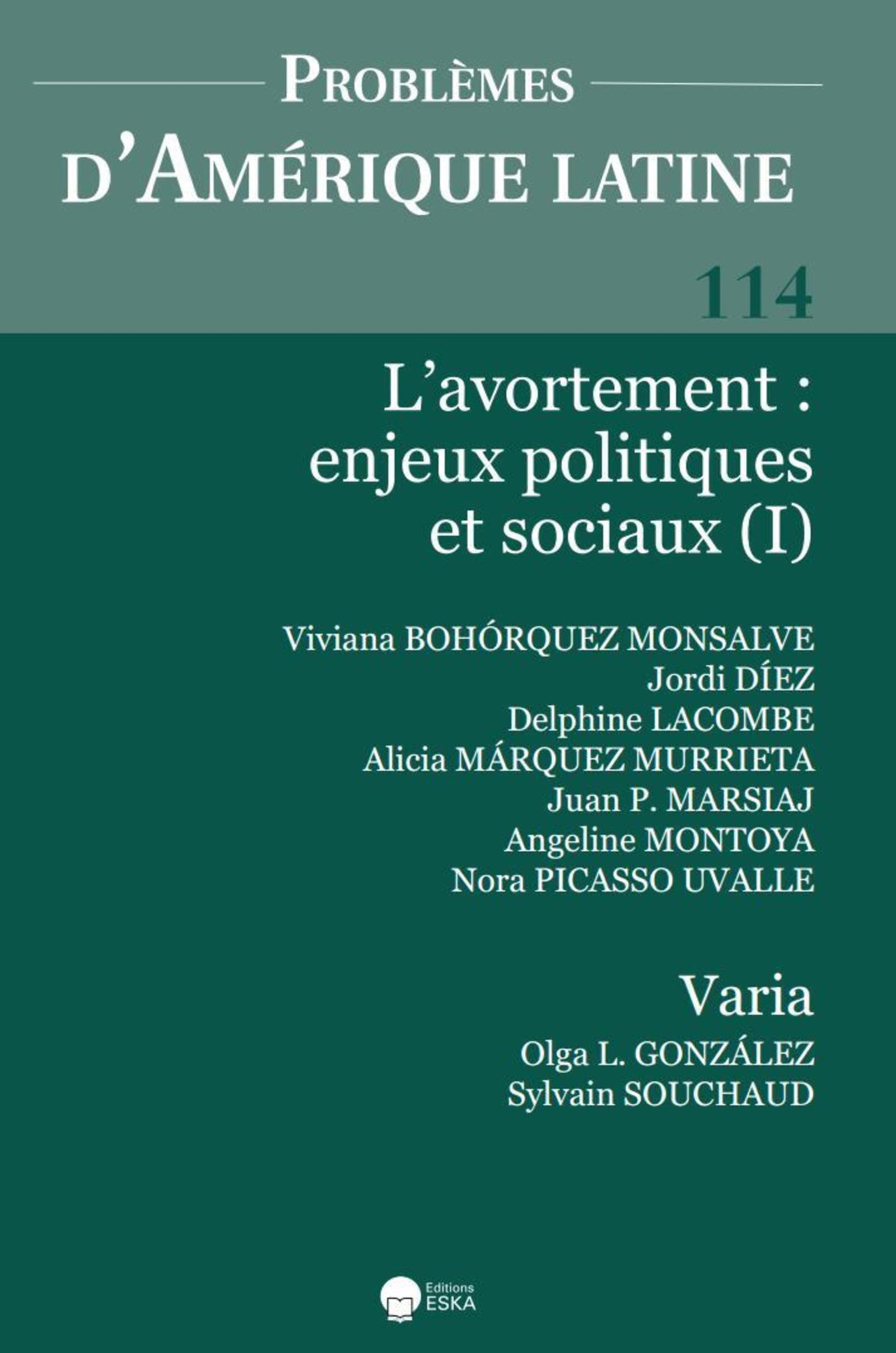 L'AVORTEMENT:ENJEUX POLITIQUES ET SOCIAUX (I)