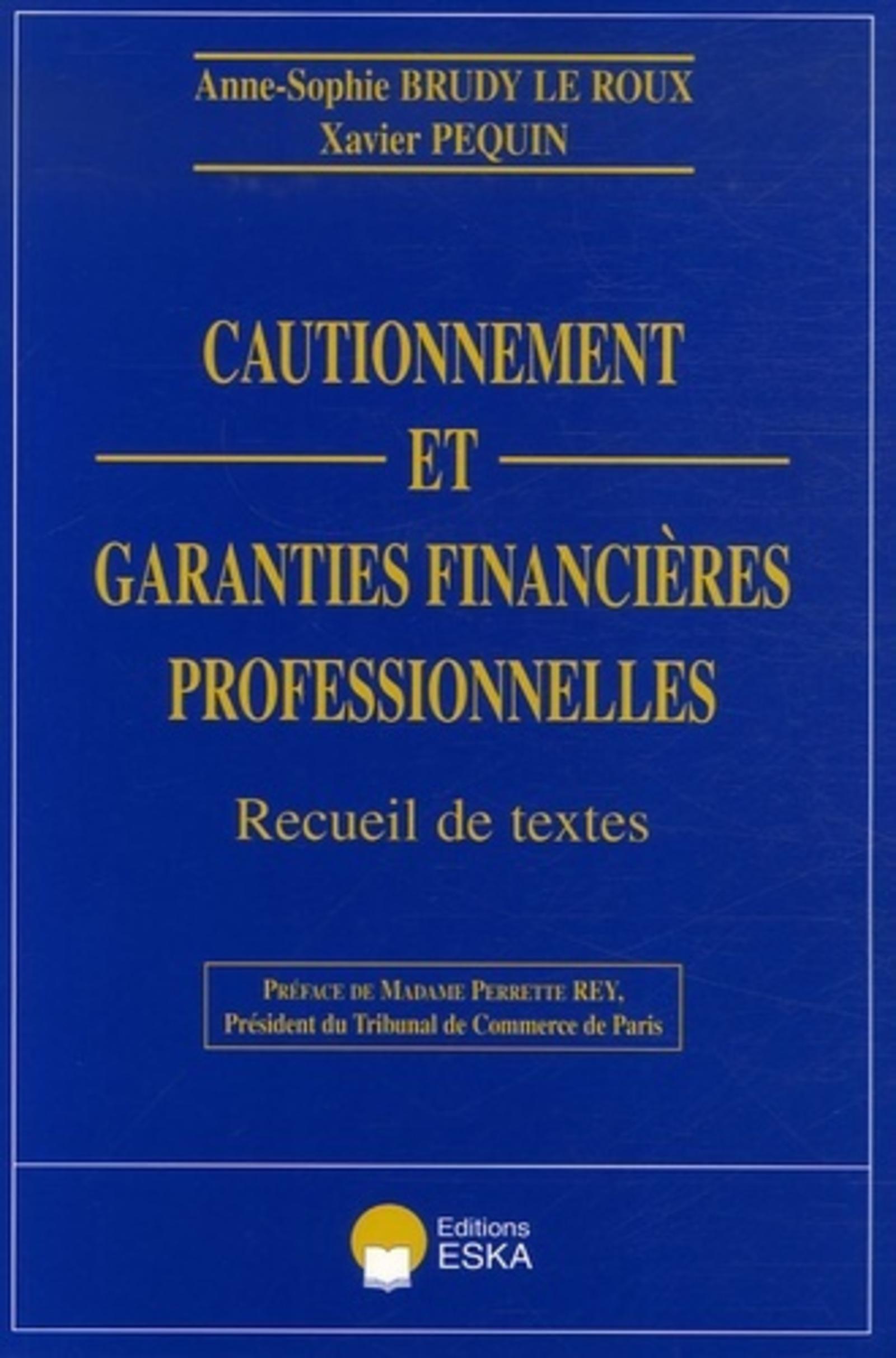 CAUTIONNEMENT ET GARANTIES FINANCIERES P
