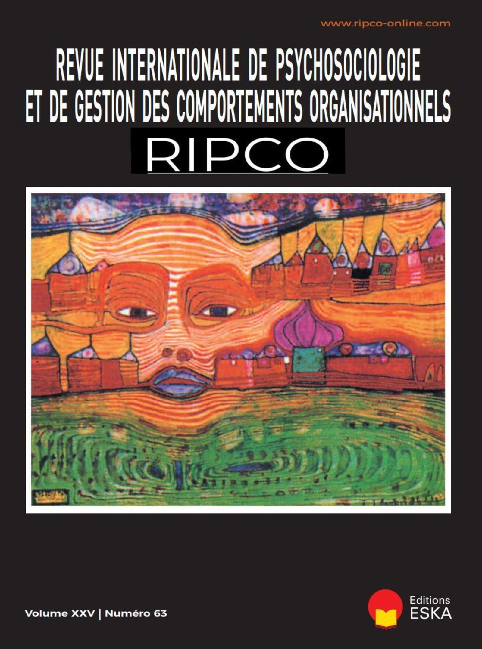 L'EXPERT AU SEIN DES ORGANISATIONS : DEFINITION ET CADRAGE THEORIQUE-RIPCO 63