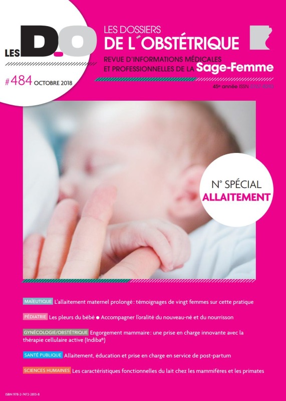 ALLAITEMENT-N°SP-DOSSIER DE L'OBSTETRIQUE 484-OCTOBRE 2018