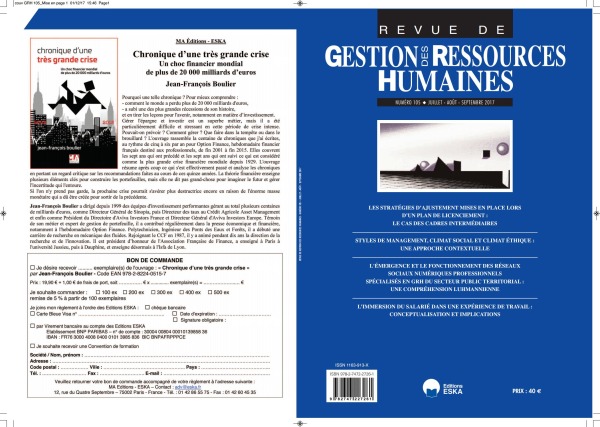 PLAN DE LICENCIEMENT:LE CAS DES CADRES INTERMEDIAIRES-REVUE GRH 105-2017
