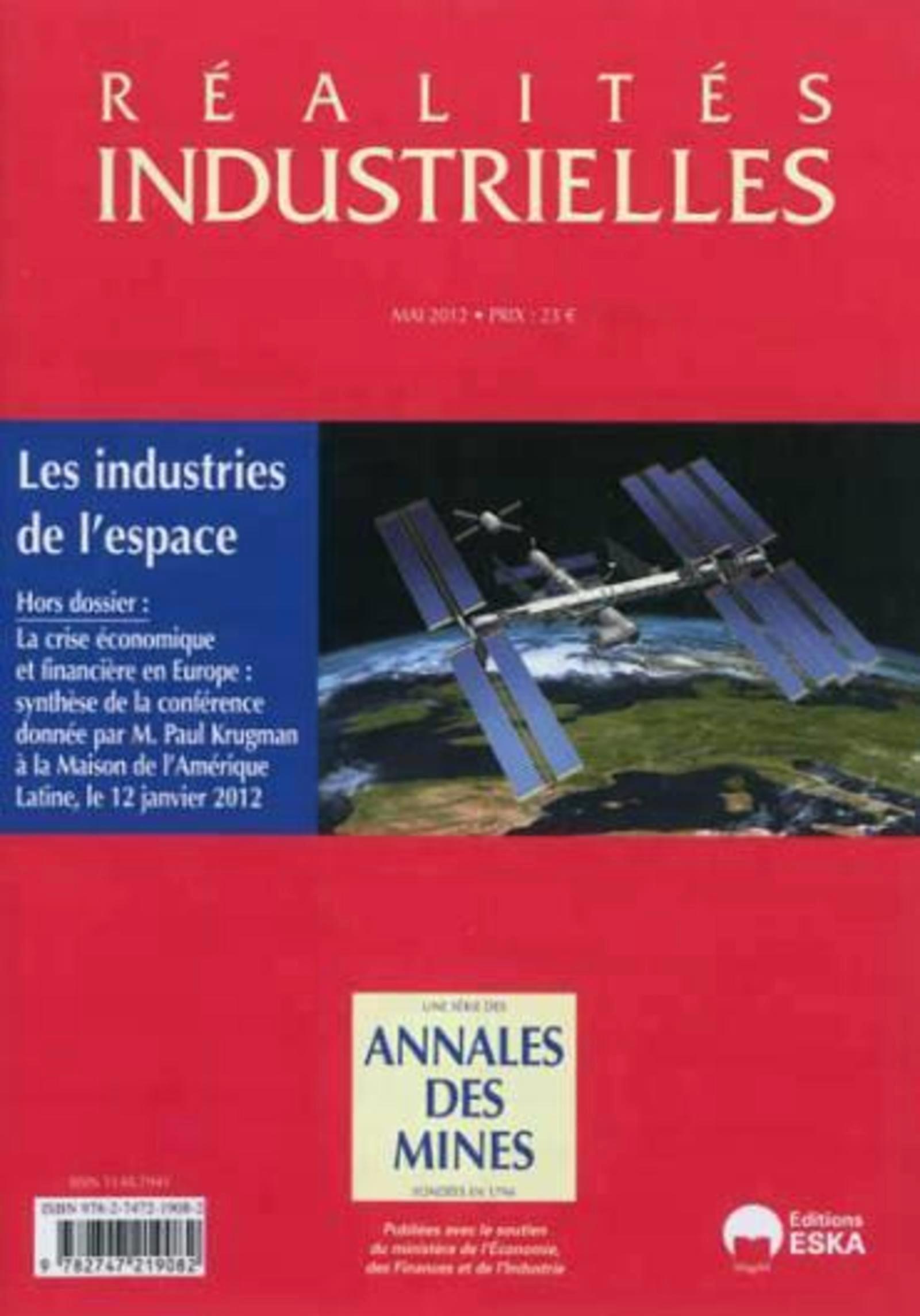 RI MAI 2012 - LES INDUSTRIES DE L'ESPACE
