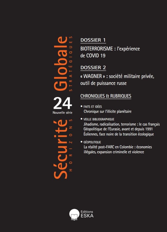 BIOTERRORISME:L'EXPERIENCE DE COVID-19-SECURITE GLOBALE 24-DECEMBRE 2020