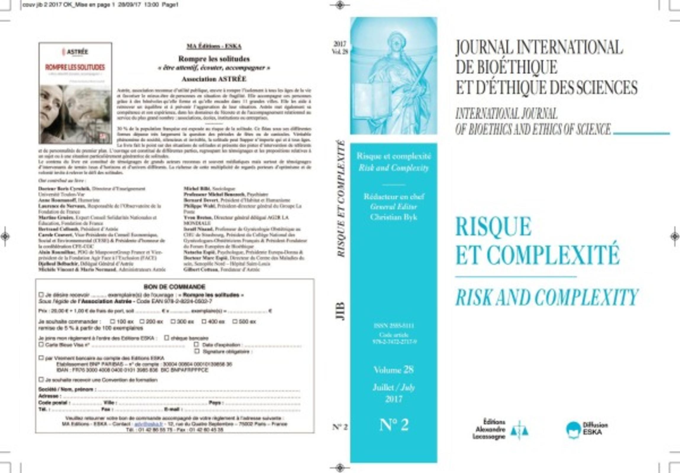 REVUE JIB VOL 28 N2 2017