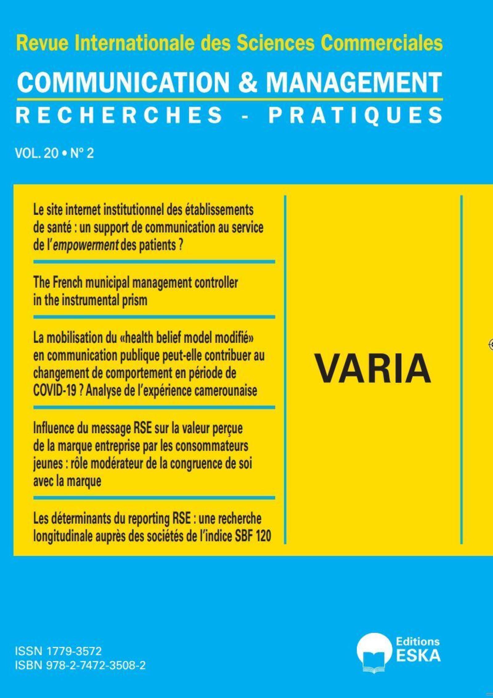 Communication et Management 2-2023