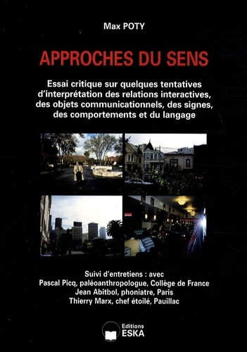 APPROCHES DU SENS