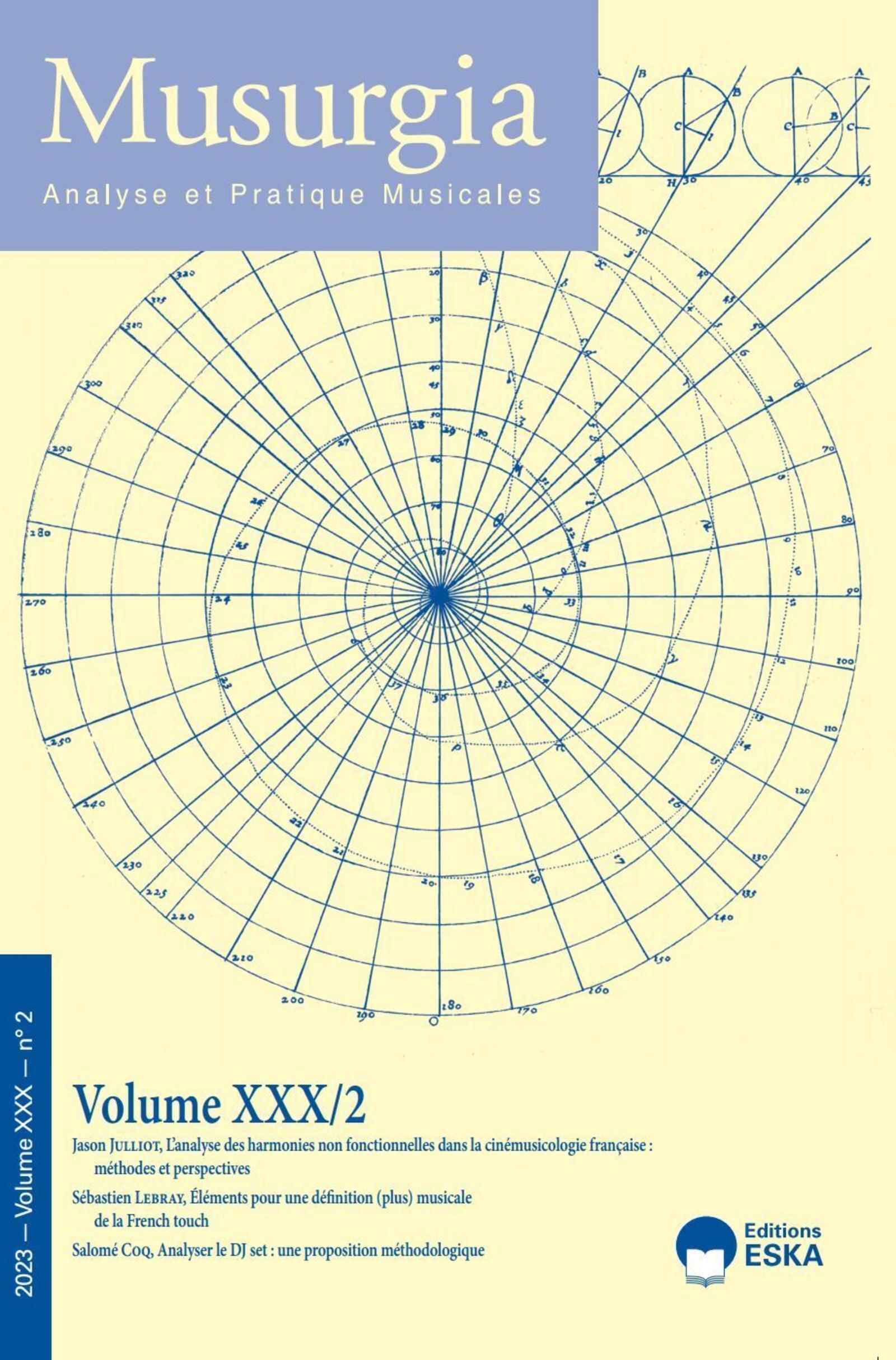 Musurgia Volume XXX 2-2023